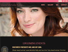Tablet Screenshot of lauramichellekelly.net
